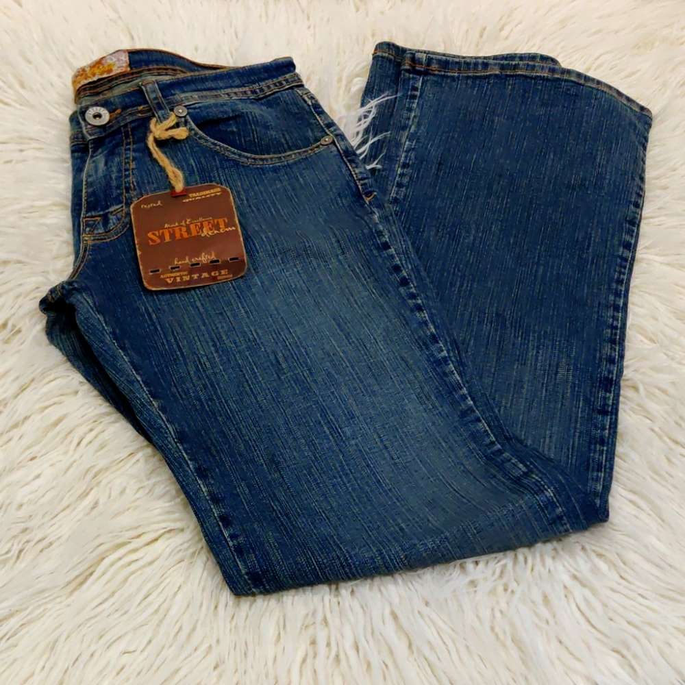 Street Denim Vintage Jeans Dark Wash Sz 28